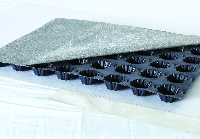 Layer components for the Sky Garden roof system